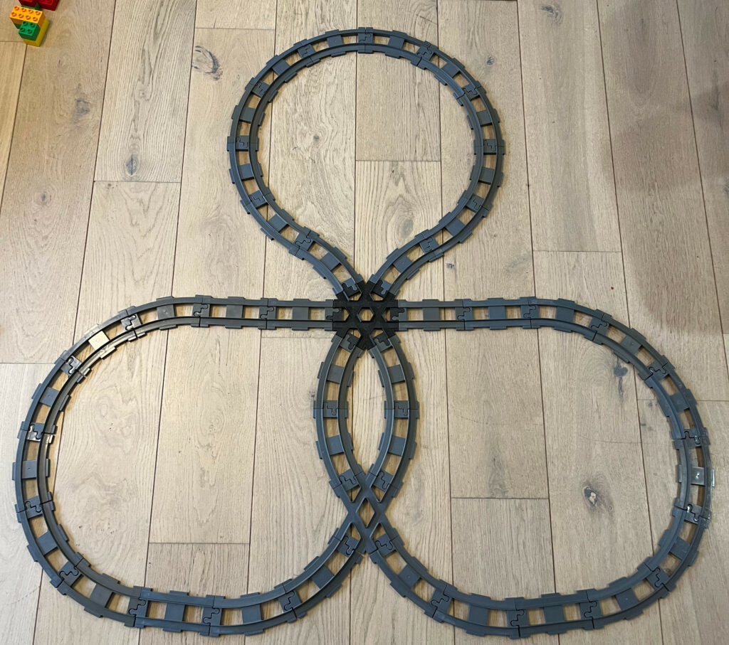 Rail Flexible Pour Train Compatible Duplo – TracksCreations – Idéal Pour Circuits Créatifs Dès 3 Ans