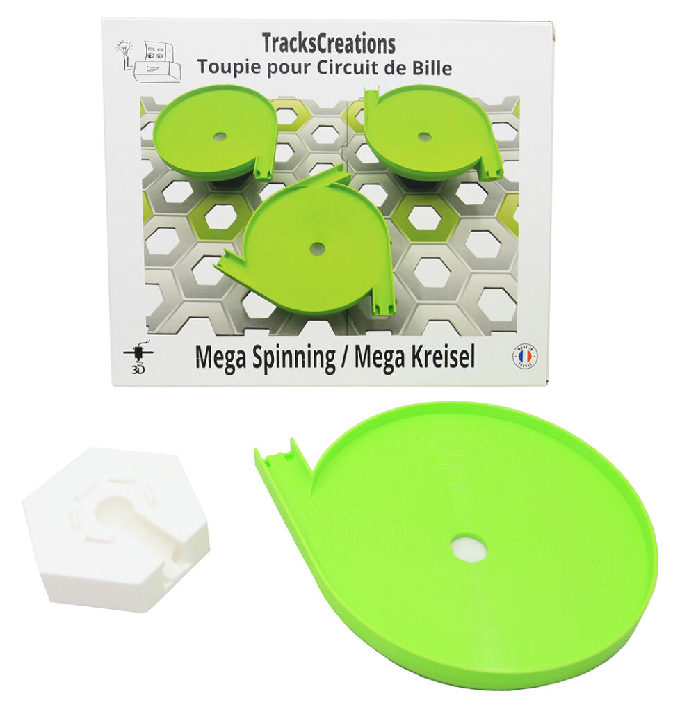 Mega toupie compatible Gravitrax compatible GraviTrax – imprimé en 3D