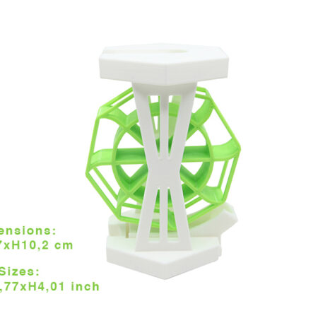 TracksCreations Aiguillage 3 Voies Pour Train Compatible Duplo – Imprimé 3D En PLA, Sans Pièces Mobiles, Dès 3 Ans