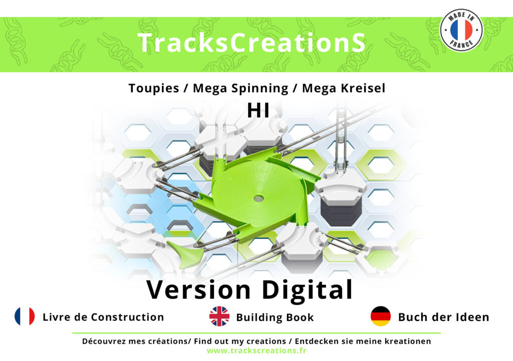 Livre de Construction compatible GraviTrax – imprimé en 3D
