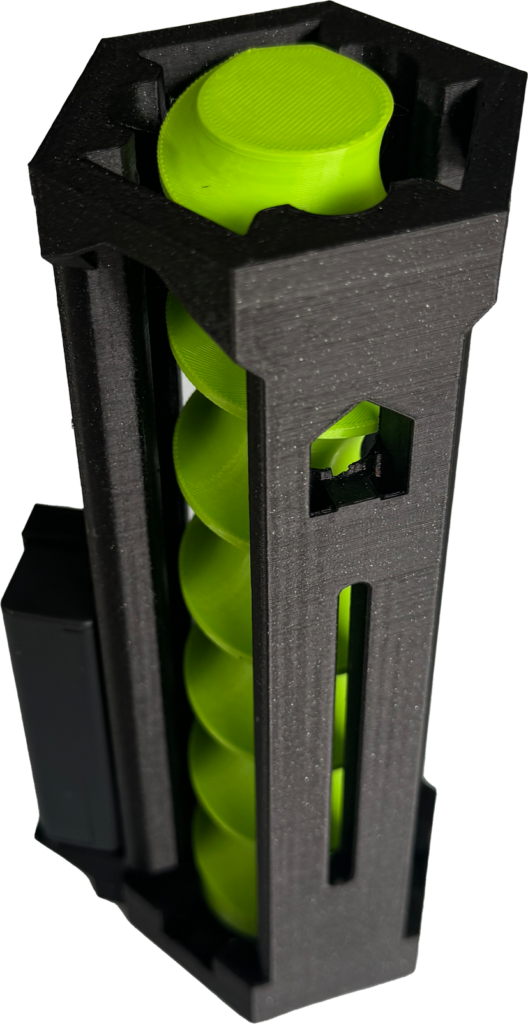 ascenceur à Billes 18 cm et lot de 3 billes colorés compatible GraviTrax – imprimé en 3D